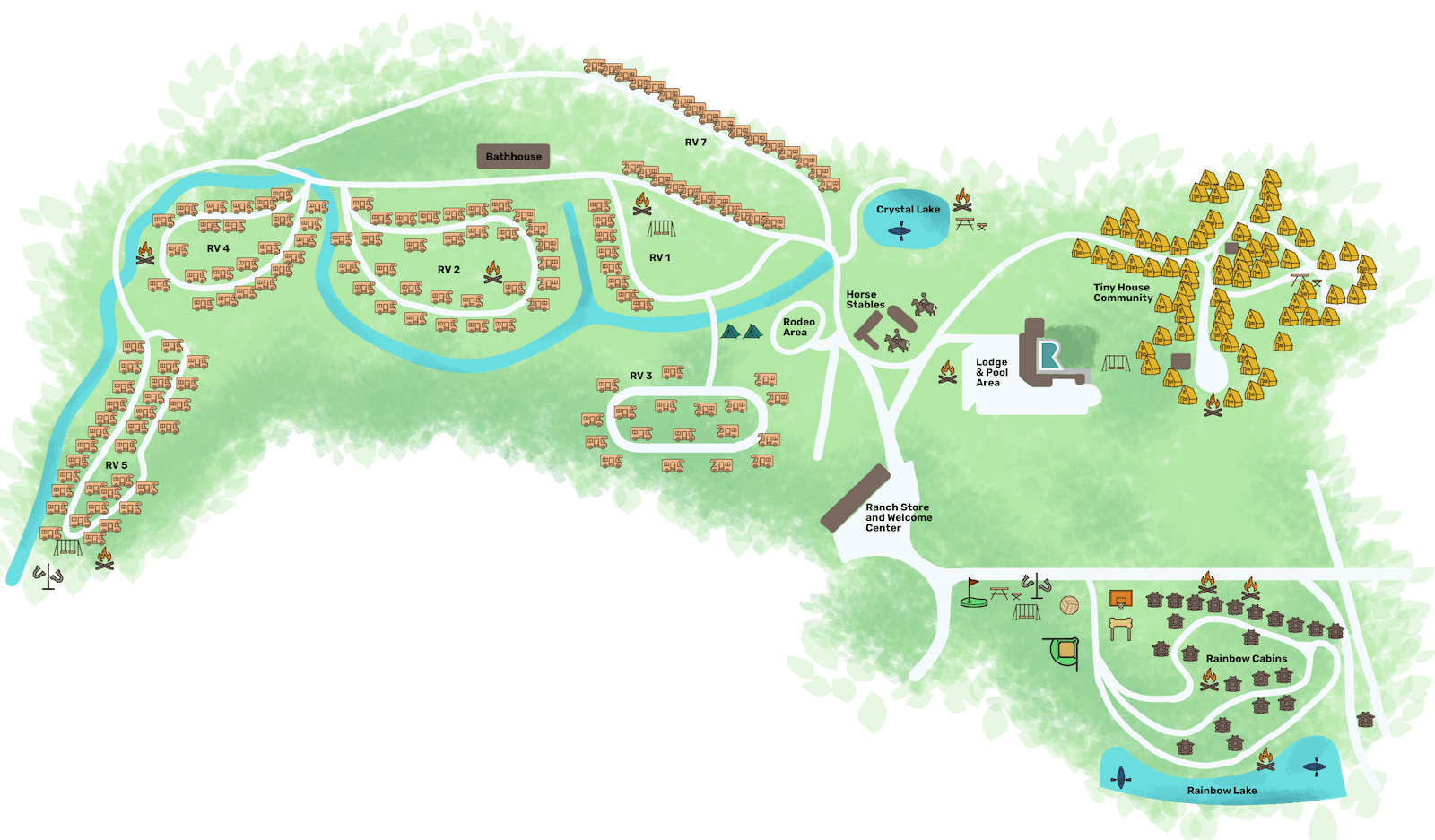 R-Ranch Map